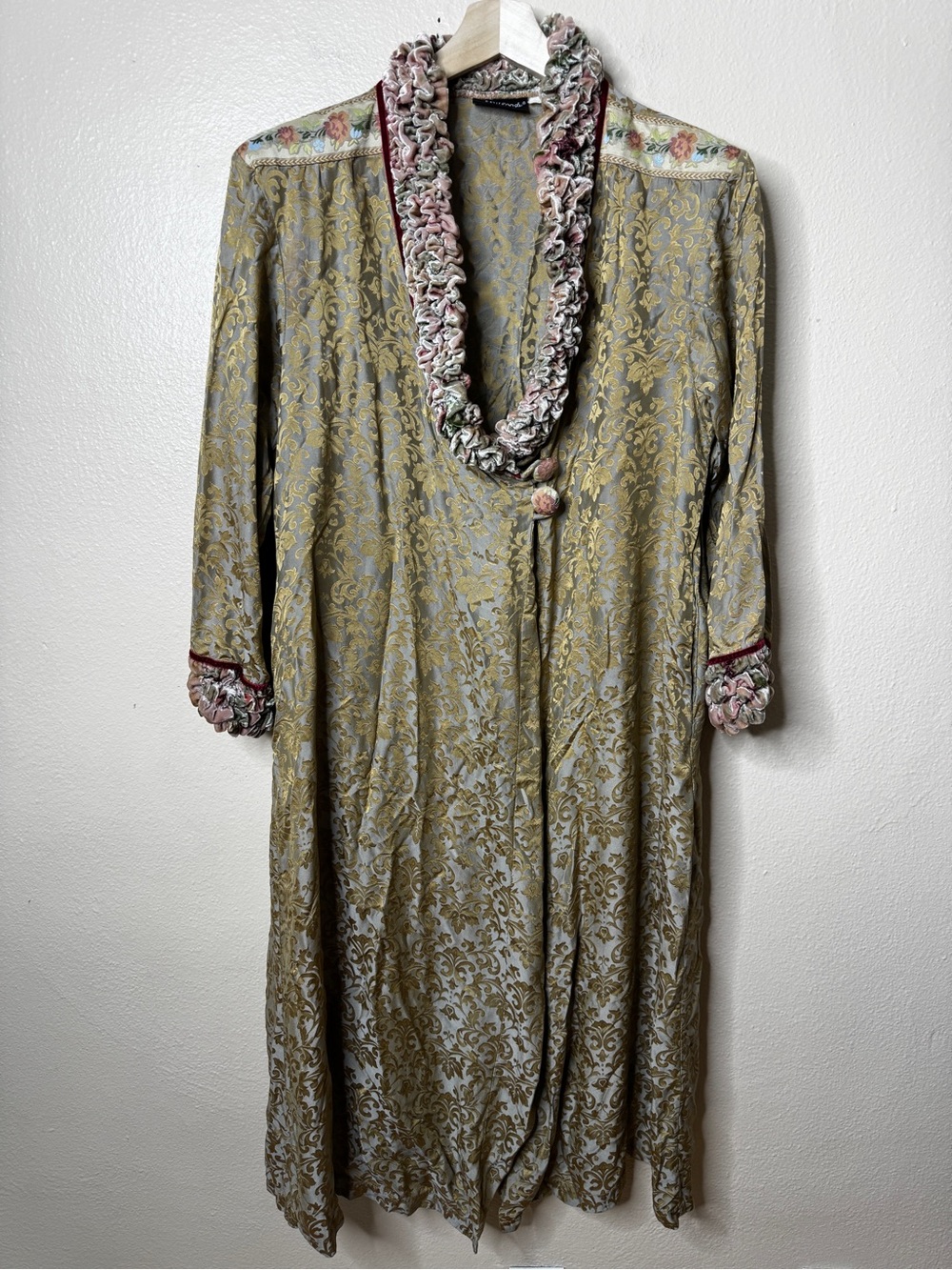 Vintage Y2K Goody Goody California Duster Coat Women’s Large Boho Romantic